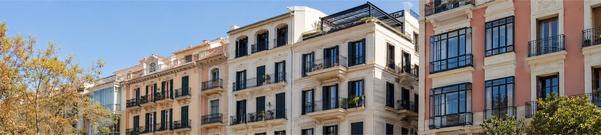 Edificios residenciales en Mallorca